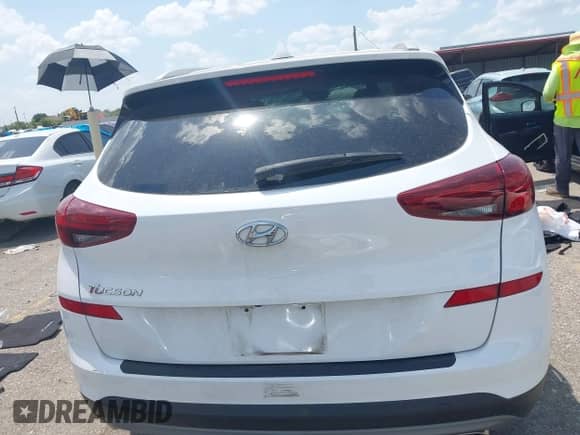 2021 Hyundai Tucson Ultimate with VIN KM8J33AL5MU353009, listed as a IAAI auction lot 42991279 with 36,492 mi miles and . Bid and sale history available at DreamBid. Image 15.