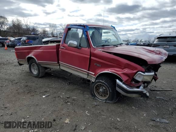 1995 Ford F-150 с VIN 1FTEF14N1SNA68247, выставлен на аукционе Copart как лот 46160955 с пробегом Не указан миль и На запчасти • Non repairable. История ставок и продаж доступна на DreamBid. Изображение 4.