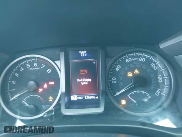 2020 Toyota Tacoma SR5 with VIN 5TFCZ5AN4LX237581, listed as a IAAI auction lot 43191708 with 126,946 mi miles and . Bid and sale history available at DreamBid. Image 7.