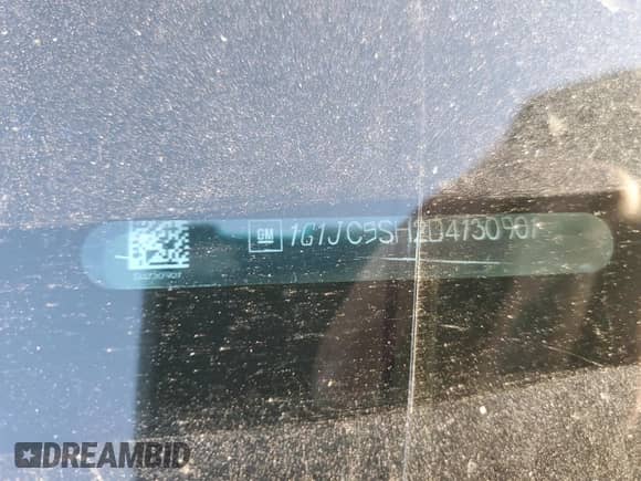 2013 Chevrolet Sonic LT с VIN 1G1JC5SH2D4130901, выставлен на аукционе Copart как лот 89830645 с пробегом Не указан миль и Чистый • Clean title. История ставок и продаж доступна на DreamBid. Изображение 12.