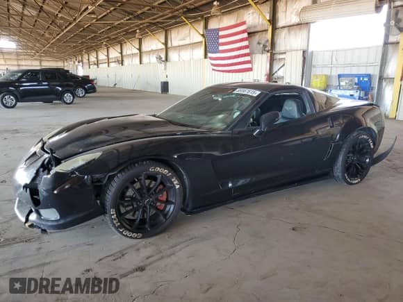 2005 Chevrolet Corvette with VIN 1G1YY24U955112366, listed as a Copart auction lot 85567615 with Not provided miles and Salvage title. Bid and sale history available at DreamBid. Image 1.