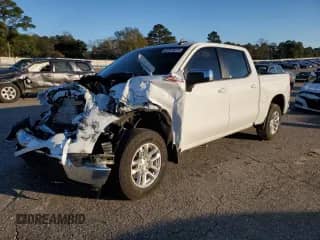 2024 Chevrolet Silverado 1500 LT with VIN 1GCUDDE83RZ159308, listed as a Copart auction lot 87973615 with Not provided miles and Salvage title. Bid and sale history available at DreamBid. Image 1.