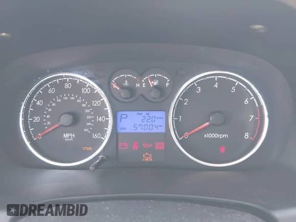 2007 Hyundai Tiburon GS with VIN KMHHM66D87U243753, listed as a IAAI auction lot 42796795 with 57,004 mi miles and . Bid and sale history available at DreamBid. Image 7.