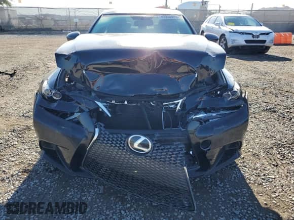 2015 Lexus IS 350 z VIN JTHBE1D29F5014694, wystawiony jako Copart lot #69950515 z przebiegiem 80 658 mil mil oraz Szkoda całkowita • Salvage title. Historia ofert i sprzedaży dostępna na DreamBid. Obrazek 5.