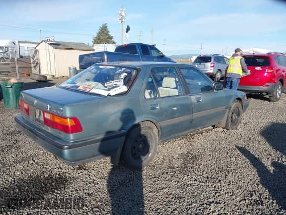 1989 Honda Accord с VIN JHMCA5645KC126050, выставлен на аукционе IAAI как лот 41861589 с пробегом 224 748 миль миль и . История ставок и продаж доступна на DreamBid. Изображение 4.