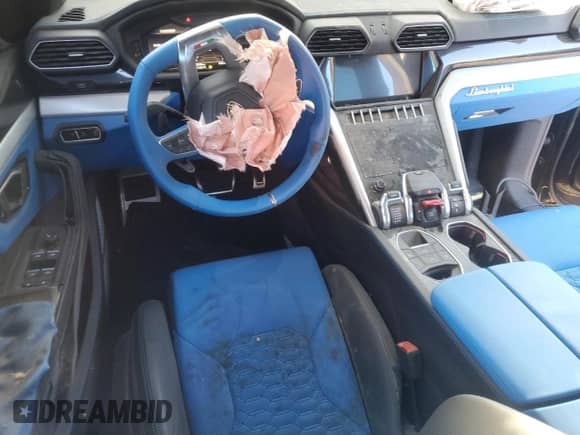 2020 Lamborghini Urus с VIN ZPBUA1ZL9LLA06747, выставлен на аукционе Copart как лот 80846244 с пробегом 5 135 миль миль и Списание • Salvage title. История ставок и продаж доступна на DreamBid. Изображение 8.