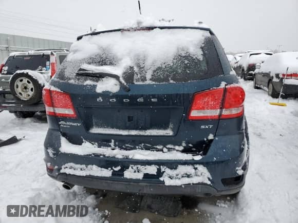 2014 Dodge Journey SXT with VIN 3C4PDDBG4ET301868, listed as a Copart auction lot 80799925 with 102,529 mi miles and Non repairable. Bid and sale history available at DreamBid. Image 6.