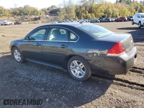 2016 Chevrolet Impala LT with VIN 2G1WB5E32G1102816, listed as a Copart auction lot 89577605 with 56,465 mi miles and Salvage title. Bid and sale history available at DreamBid. Image 2.