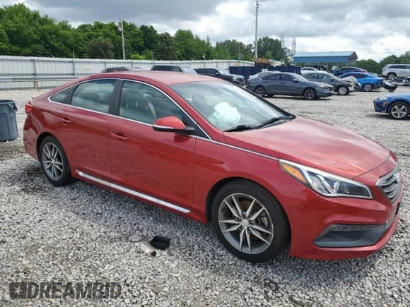 2017 Hyundai Sonata Sport с VIN 5NPE34AB3HH445819, выставлен на аукционе Copart как лот 54669845 с пробегом 74 529 миль миль и Списание • Salvage title. История ставок и продаж доступна на DreamBid. Изображение 4.