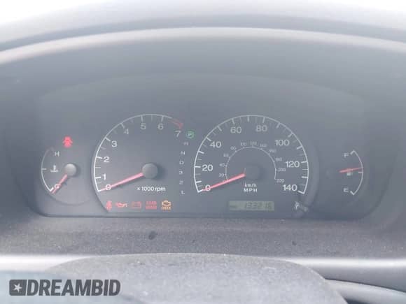 2003 Hyundai Elantra GLS with VIN KMHDN45D23U534986, listed as a IAAI auction lot 42723911 with 133,216 mi miles and . Bid and sale history available at DreamBid. Image 7.