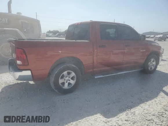 2009 Dodge 1500 SLT with VIN 1D3HB13P99S738089, listed as a Copart auction lot 82688525 with 261,186 mi miles and Salvage title. Bid and sale history available at DreamBid. Image 3.