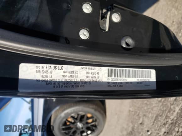 2016 Dodge Challenger R/T Plus с VIN 2C3CDZBT7GH120224, выставлен на аукционе Copart как лот 45298535 с пробегом 80 706 миль миль и Списание • Salvage title. История ставок и продаж доступна на DreamBid. Изображение 13.