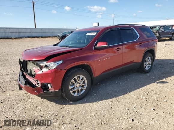 2019 Chevrolet Traverse LT Cloth с VIN 1GNEVGKW7KJ147213, выставлен на аукционе Copart как лот 71449285 с пробегом 93 396 миль миль и Списание • Salvage title. История ставок и продаж доступна на DreamBid. Изображение 1.