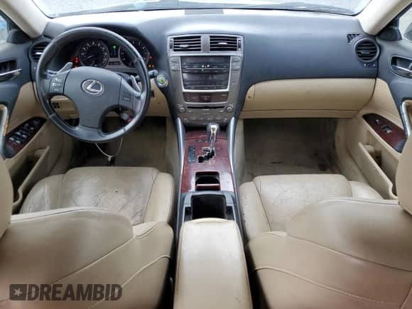 2006 Lexus IS 350 z VIN JTHBE262165003773, wystawiony jako Copart lot #84894695 z przebiegiem 163 467 mil mil oraz Szkoda całkowita • Salvage title. Historia ofert i sprzedaży dostępna na DreamBid. Obrazek 8.