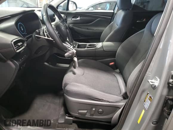 2021 Hyundai Santa Fe SEL with VIN 5NMS6DAJ2MH368756, listed as a Copart auction lot 69675735 with 55,777 mi miles and Salvage title. Bid and sale history available at DreamBid. Image 7.
