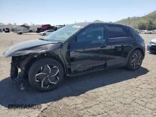 2023 Hyundai Ioniq 5 SE with VIN KM8KM4AEXPU179760, listed as a Copart auction lot 52369895 with 24,377 mi miles and Salvage title. Bid and sale history available at DreamBid. Image 1.