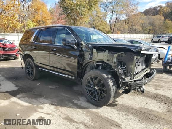 2024 Cadillac Escalade 4WD Premium Luxury с VIN 1GYS4BKL1RR181502, выставлен на аукционе Copart как лот 77155704 с пробегом 6 588 миль миль и Списание • Salvage title. История ставок и продаж доступна на DreamBid. Изображение 4.
