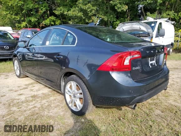 2013 Volvo S60 T5 с VIN YV1612FH1D2185518, выставлен на аукционе Copart как лот 80955345 с пробегом 145 867 миль миль и Чистый • Clean title. История ставок и продаж доступна на DreamBid. Изображение 3.