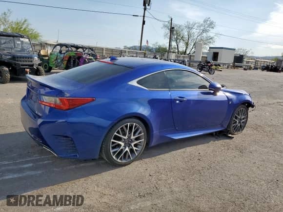 2015 Lexus RC 350 F Sport z VIN JTHHE5BC8F5001867, wystawiony jako Copart lot #68503085 z przebiegiem 124 617 mil mil oraz Szkoda całkowita • Salvage title. Historia ofert i sprzedaży dostępna na DreamBid. Obrazek 3.