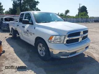 2019 Ram 1500 Tradesman with VIN 1C6RR6FT1KS585980, listed as a IAAI auction lot 43170273 with 185,653 mi miles and . Bid and sale history available at DreamBid. Image 1.