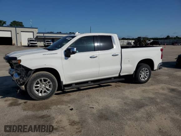 2019 Chevrolet Silverado 1500 with VIN 1GCRWEED1KZ325219, listed as a Copart auction lot 59885885 with 114,371 mi miles and Salvage title. Bid and sale history available at DreamBid. Image 1.