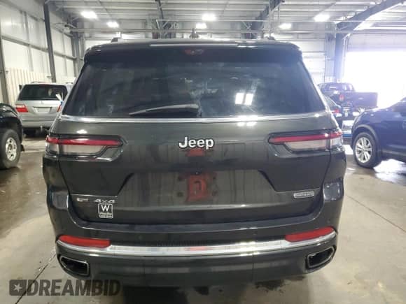 2022 Jeep Grand Cherokee Overland z VIN 1C4RJKDG0N8528119, wystawiony jako Copart lot #68440565 z przebiegiem 80 233 mil mil oraz Szkoda całkowita • Salvage title. Historia ofert i sprzedaży dostępna na DreamBid. Obrazek 6.