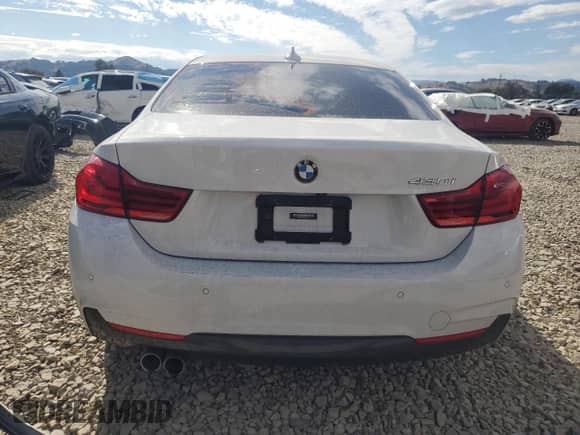 2018 BMW 4 Series 430i с VIN WBA4W3C59JAF91417, выставлен на аукционе Copart как лот 84218235 с пробегом 63 293 миль миль и Списание • Salvage title. История ставок и продаж доступна на DreamBid. Изображение 6.