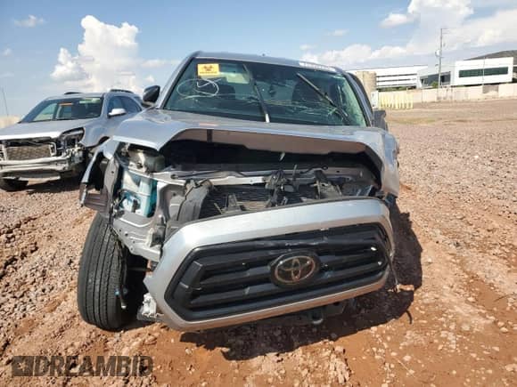 2022 Toyota Tacoma SR with VIN 3TYRX5GN6NT052971, listed as a Copart auction lot 71352245 with 31,748 mi miles and Salvage title. Bid and sale history available at DreamBid. Image 5.