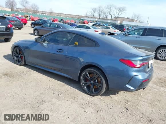 2021 BMW 4 Series M440i xDrive с VIN WBA13AR04MCF74495, выставлен на аукционе IAAI как лот 41782539 с пробегом 46 789 миль миль и . История ставок и продаж доступна на DreamBid. Изображение 3.