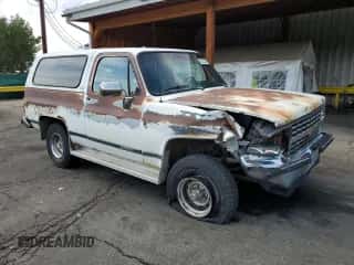 1989 Chevrolet Blazer с VIN 1GNEV18K4KF181226, выставлен на аукционе Copart как лот 67432435 с пробегом 98 829 миль миль и На запчасти • Non repairable. История ставок и продаж доступна на DreamBid. Изображение 4.