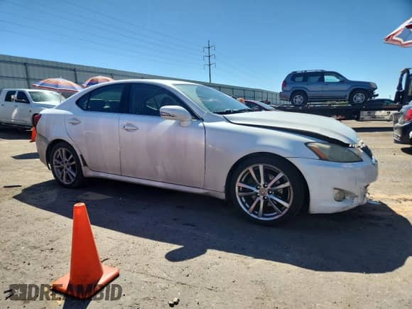 2010 Lexus IS 250 с VIN JTHBF5C21A5128090, выставлен на аукционе Copart как лот 82003055 с пробегом 201 047 миль миль и Чистый • Clean title. История ставок и продаж доступна на DreamBid. Изображение 4.