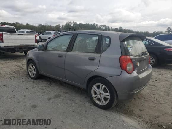 2009 Chevrolet Aveo 2LT with VIN KL1TG66E29B657115, listed as a Copart auction lot 50467715 with 124,489 mi miles and Clean title. Bid and sale history available at DreamBid. Image 2.