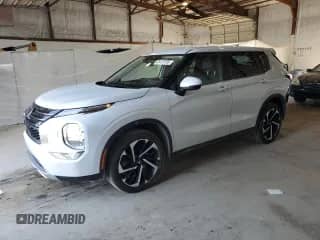 2023 Mitsubishi Outlander SE with VIN JA4J4UA88PZ034174, listed as a Copart auction lot 65431765 with 59,057 mi miles and Salvage title. Bid and sale history available at DreamBid. Image 1.