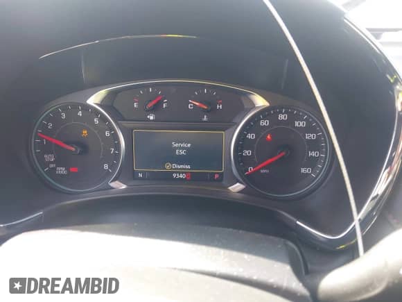 2024 Chevrolet Equinox RS with VIN 3GNAXWEG6RS202721, listed as a IAAI auction lot 42003065 with 9,340 mi miles and . Bid and sale history available at DreamBid. Image 7.