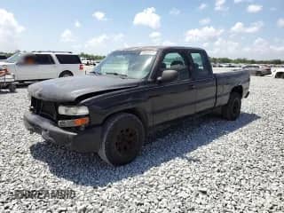 2002 Chevrolet Silverado 1500 LS with VIN 2GCEC19W621296367, listed as a Copart auction lot 51610115 with 354,846 mi miles and Salvage title. Bid and sale history available at DreamBid. Image 1.