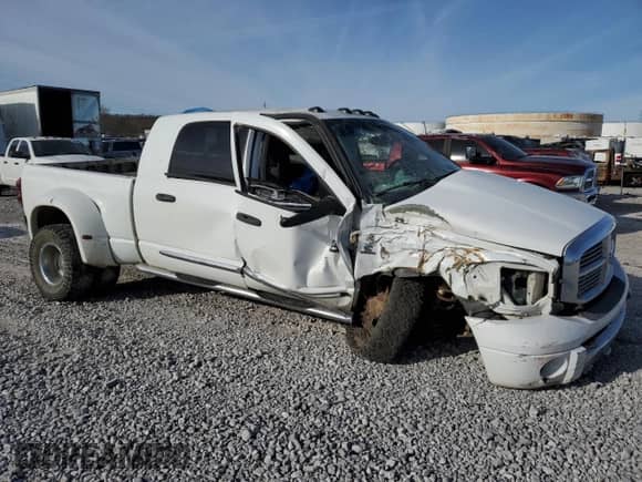 2008 Dodge 3500 Laramie with VIN 3D7MX49A98G214126, listed as a Copart auction lot 82968034 with Not provided miles and Salvage title. Bid and sale history available at DreamBid. Image 4.