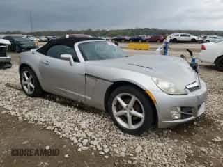 2007 Saturn Sky with VIN 1G8MB35B17Y104526, listed as a Copart auction lot 51235114 with 130,777 mi miles and Salvage title. Bid and sale history available at DreamBid. Image 4.