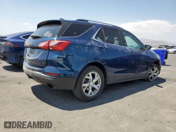 2020 Chevrolet Equinox LT с VIN 2GNAXLEX1L6122294, выставлен на аукционе Copart как лот 68856085 с пробегом 61 423 миль миль и Списание • Salvage title. История ставок и продаж доступна на DreamBid. Изображение 3.