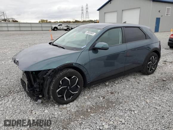2024 Hyundai Ioniq 5 SEL with VIN KM8KNDDF7RU257965, listed as a Copart auction lot 89669565 with 14,214 mi miles and Salvage title. Bid and sale history available at DreamBid. Image 1.