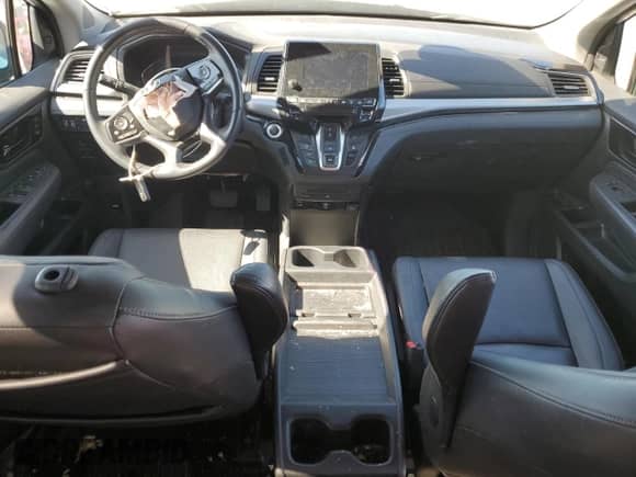 2023 Honda Odyssey Touring с VIN 5FNRL6H89PB022201, выставлен на аукционе Copart как лот 81883705 с пробегом 37 336 миль миль и Списание • Salvage title. История ставок и продаж доступна на DreamBid. Изображение 8.