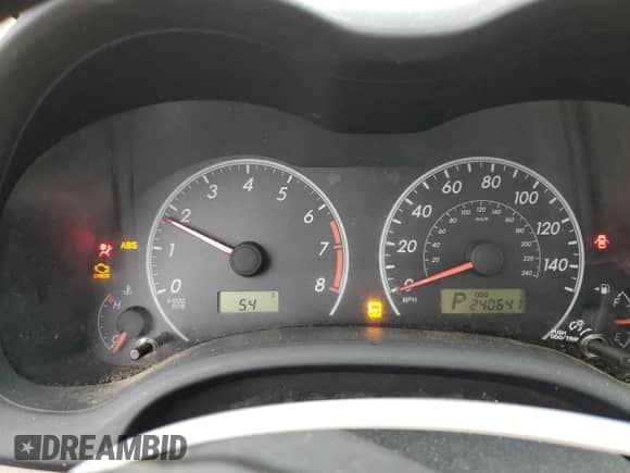 2011 Toyota Corolla S with VIN 2T1BU4EE3BC635473, listed as a Copart auction lot 85415225 with 240,641 mi miles and Clean title. Bid and sale history available at DreamBid. Image 9.