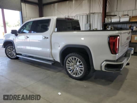 2019 GMC Sierra 1500 Denali with VIN 1GTU9FEL8KZ292279, listed as a Copart auction lot 61634505 with 43,437 mi miles and Salvage title. Bid and sale history available at DreamBid. Image 2.