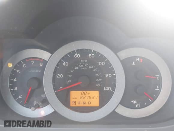 2012 Toyota RAV4 Sport with VIN JTMRF4DV2C5052501, listed as a IAAI auction lot 42849302 with 227,531 mi miles and . Bid and sale history available at DreamBid. Image 7.