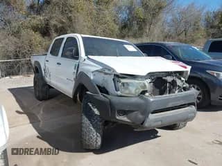 2013 Toyota Tacoma PreRunner with VIN 5TFJU4GN2DX044600, listed as a IAAI auction lot 41808602 with 191,243 mi miles and . Bid and sale history available at DreamBid. Image 1.