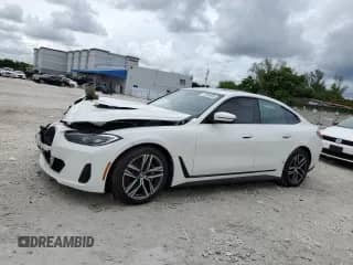 2022 BMW 4 Series 430i с VIN WBA63AV05NFL95584, выставлен на аукционе Copart как лот 71659835 с пробегом 63 461 миль миль и На запчасти • Non repairable. История ставок и продаж доступна на DreamBid. Изображение 1.
