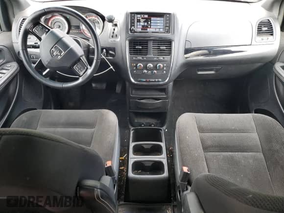 2017 Dodge Grand Caravan SE Plus with VIN 2C4RDGBG4HR843859, listed as a Copart auction lot 81230255 with 80,805 mi miles and Salvage title. Bid and sale history available at DreamBid. Image 8.
