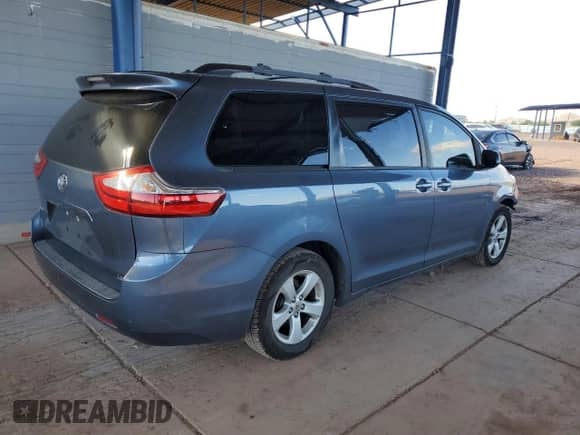 2015 Toyota Sienna LE AAS with VIN 5TDKK3DC3FS575871, listed as a Copart auction lot 86837465 with 167,122 mi miles and Salvage title. Bid and sale history available at DreamBid. Image 3.