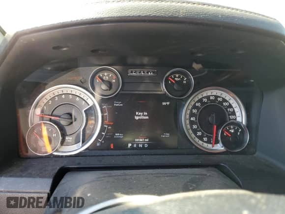 2013 Ram 1500 Sport with VIN 1C6RR6HT7DS715910, listed as a Copart auction lot 74494194 with 181,367 mi miles and Salvage title. Bid and sale history available at DreamBid. Image 9.