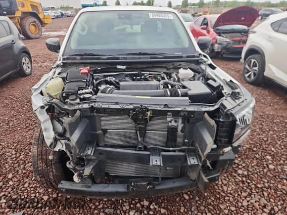 2024 Nissan Frontier S with VIN 1N6ED1CL1RN669400, listed as a Copart auction lot 84985035 with 10,810 mi miles and Salvage title. Bid and sale history available at DreamBid. Image 5.