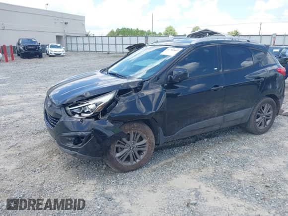 2014 Hyundai Tucson Limited with VIN KM8JU3AG1EU795688, listed as a IAAI auction lot 42780863 with 158,638 mi miles and . Bid and sale history available at DreamBid. Image 17.